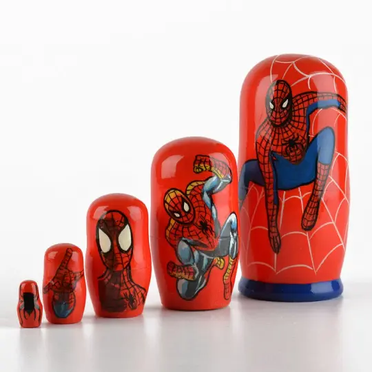 Spider Man Wooden