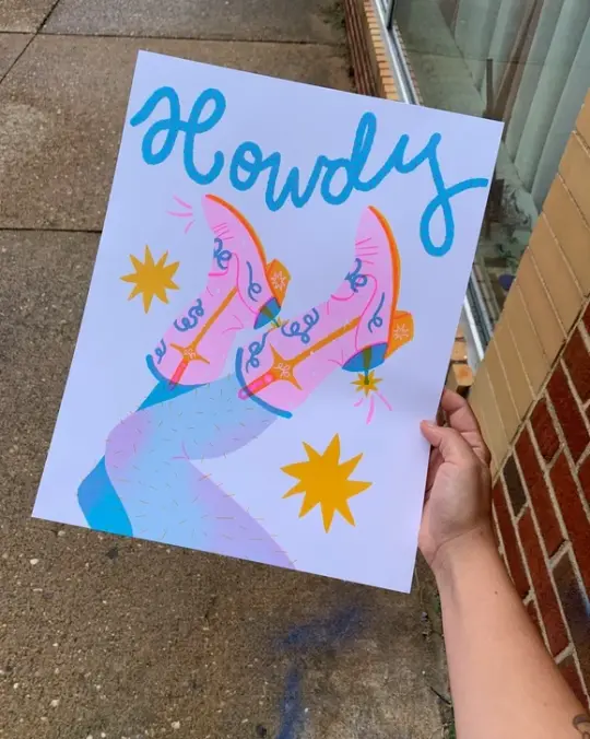 Howdy Print