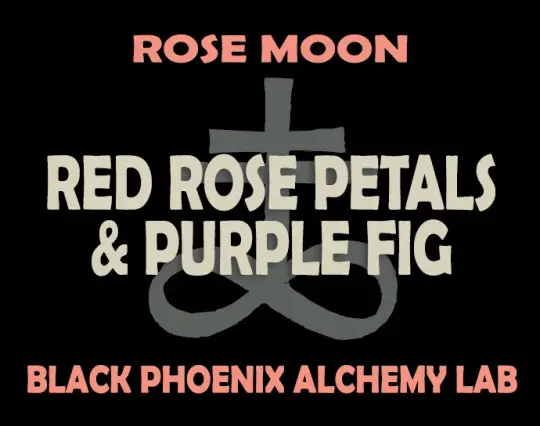 Rose Moon: Red Rose Petals and Purple Fig Perfume Oil