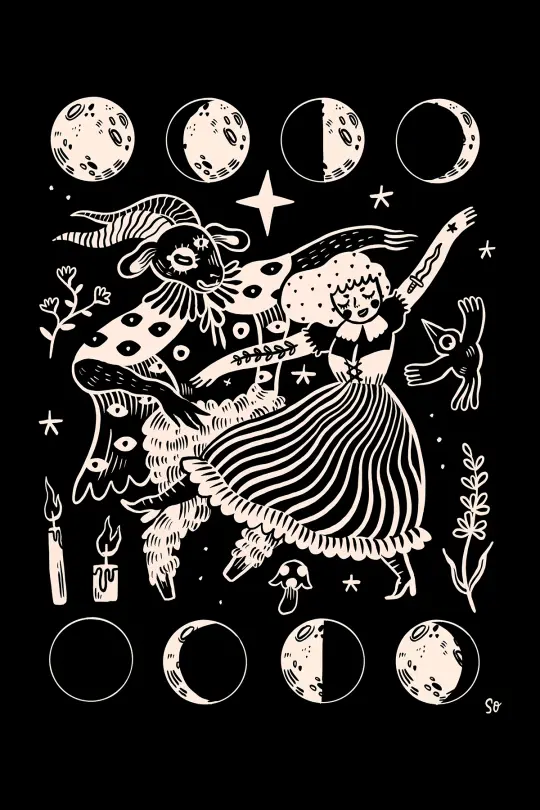 Dancing Queen - Postcard
