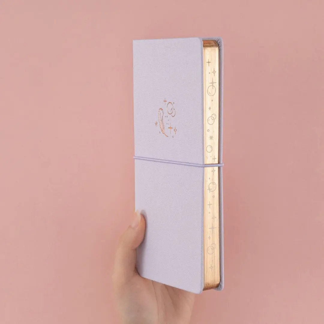 Tsuki ‘Soft Feather’ Luxury Travel Notebook ☾