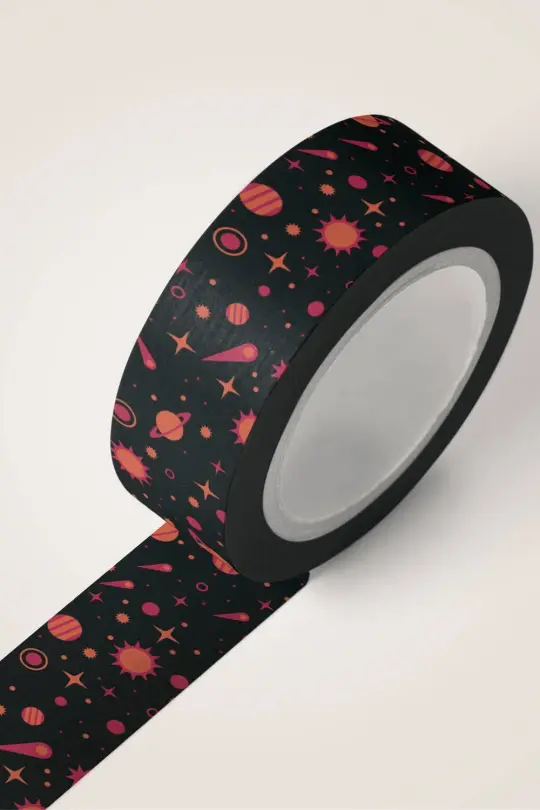 Interstellar Charms Washi Tape