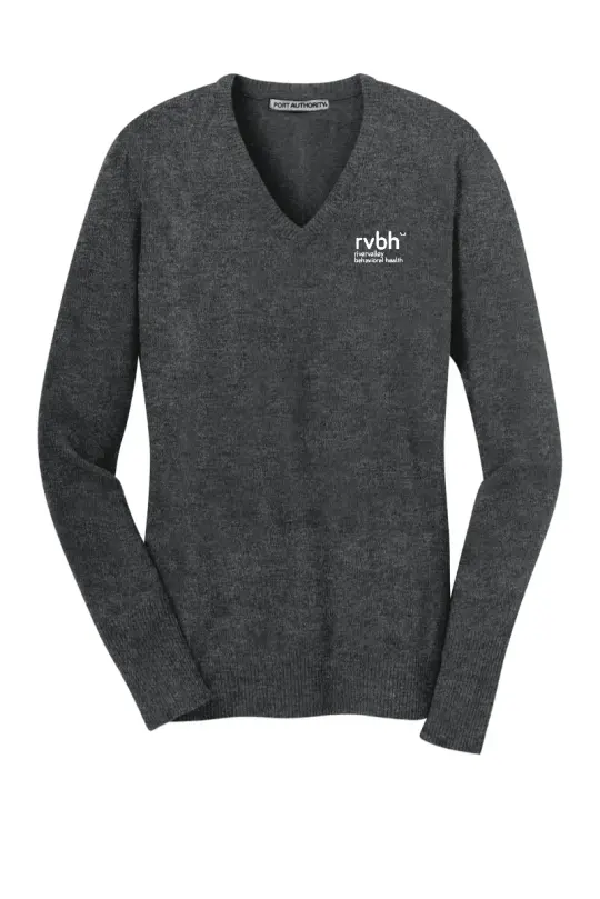 RVBH LSW285 Port Authority Ladies Vneck Sweater