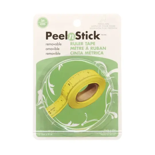 Peel N Stick Ruler Tape