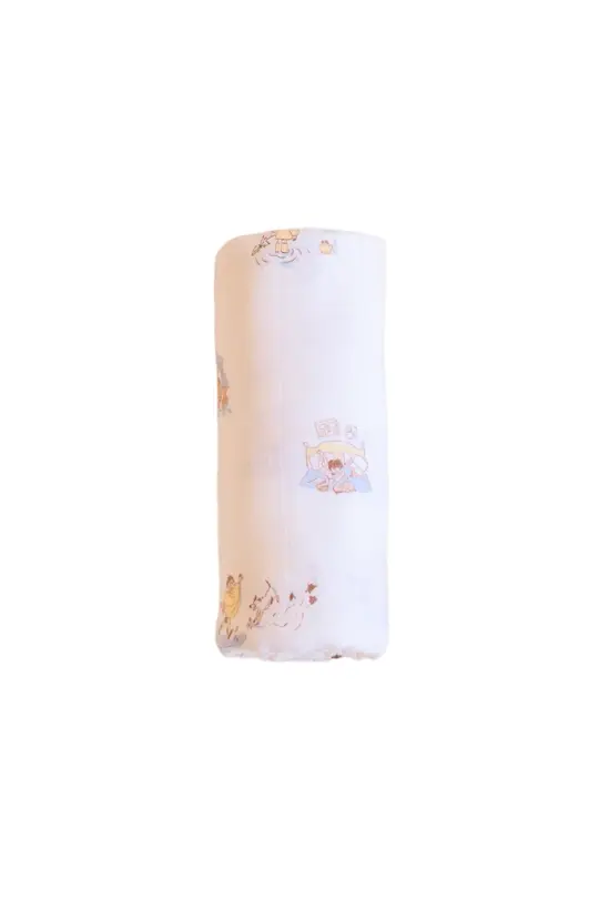 Bamboo Muslin Swaddle - Rainy Day