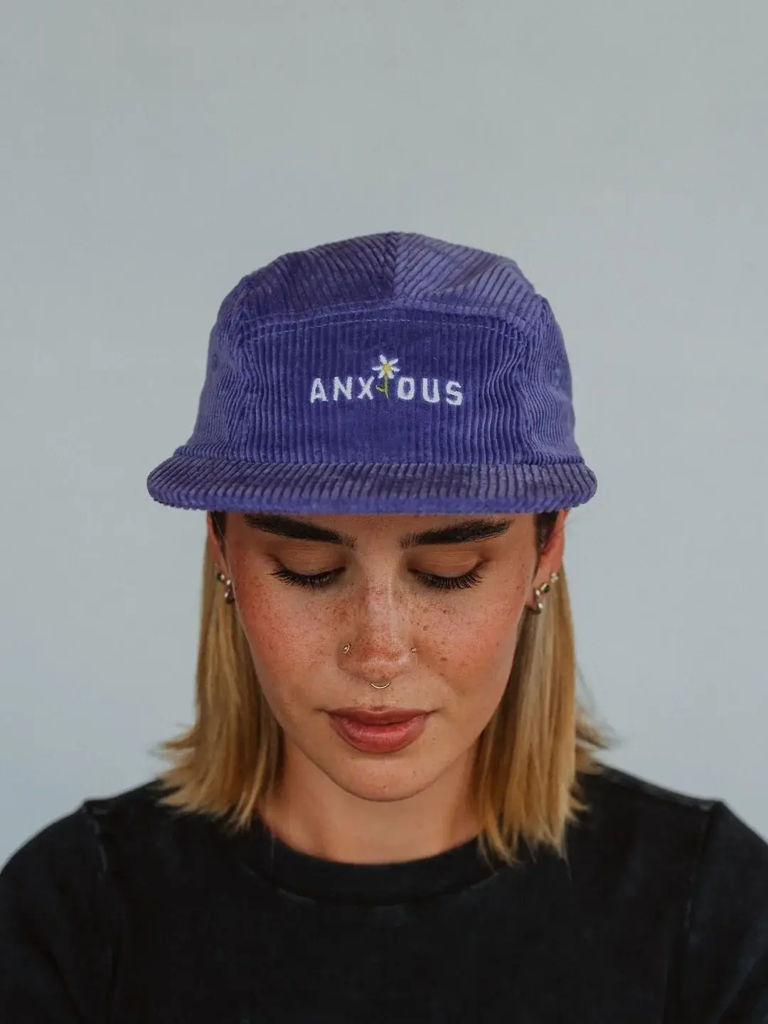 Anxious 5 Panel Hat