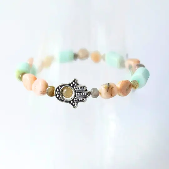Soothing, Harmony, Healing, & Protection Gemstone Bracelet