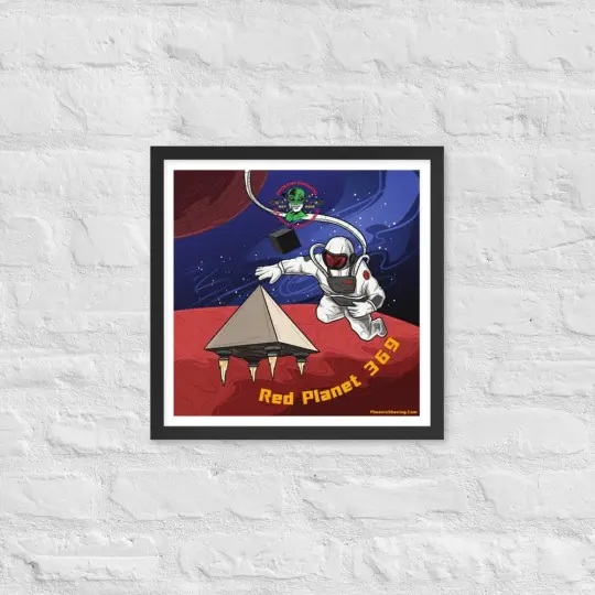 Red Planet 369 Epic Framed Print | Available in Multiple Sizes!