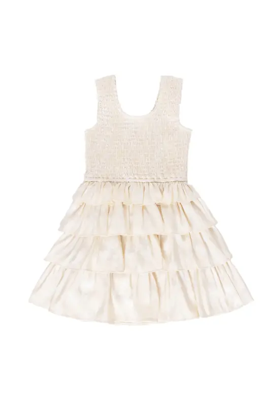 Mini Aiden Dress in Cream