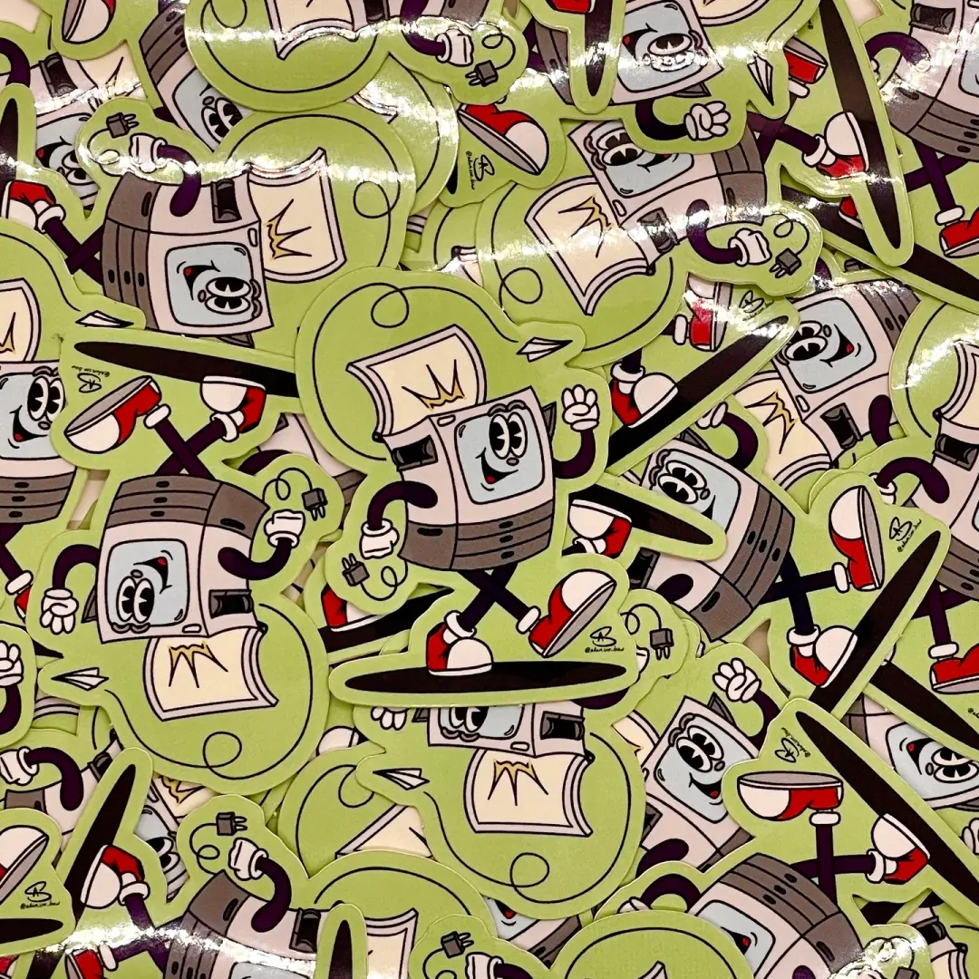 Jammy Sticker