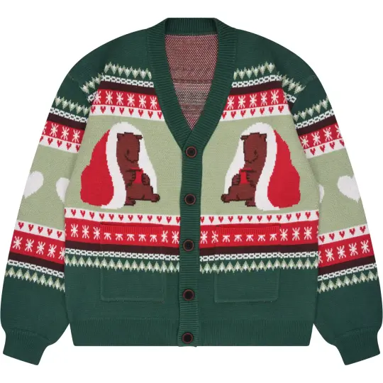 Beary Christmas Cardigan