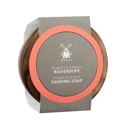MÜHLE SHAVECARE Shaving Bowl w/ Shave Soap, Steamed Ash, Grapefruit & Mint