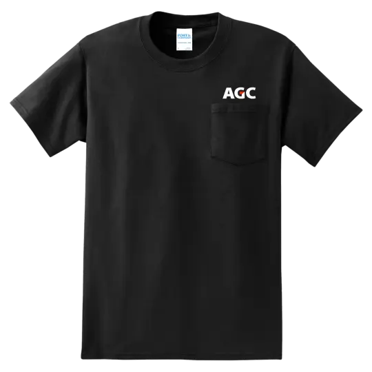 AGC PC61PT Tall Short Sleeve Pocket Tee