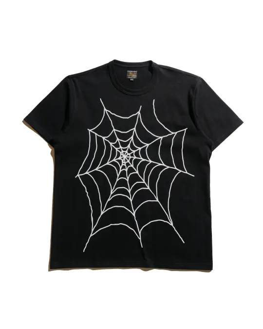 The Real McCoy's MC25018 Joe McCoy Tee / Spider Black