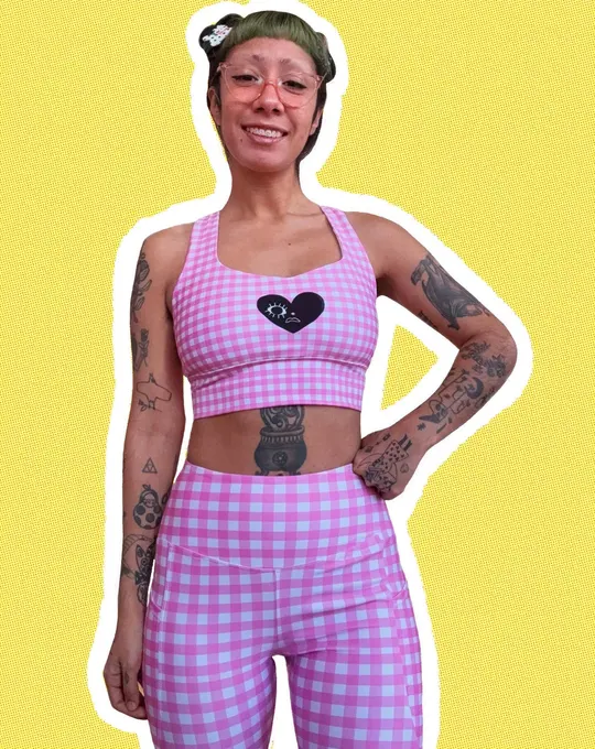 A Star in Pink - Sports Top