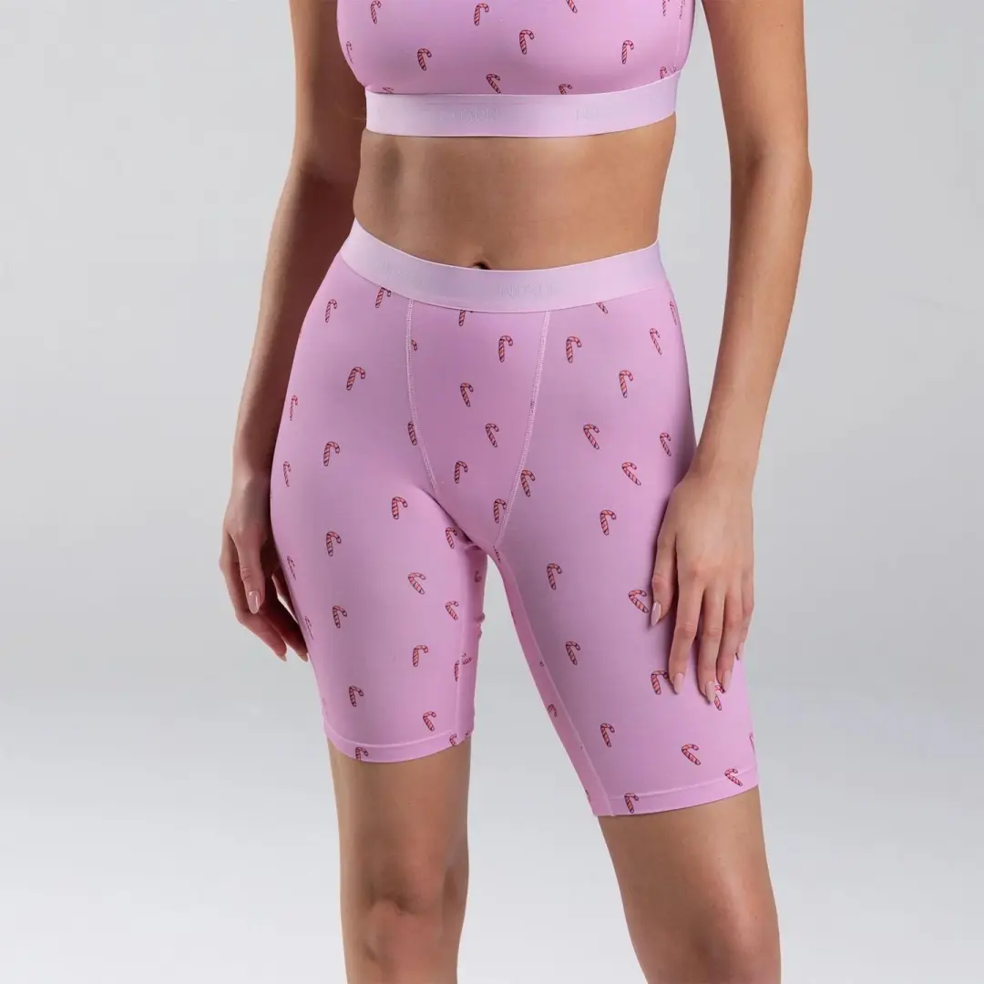 Biker High Waisted Peppermint Treats