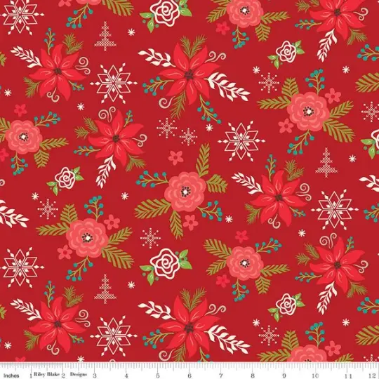 Winter Wonder Main in Dark Red