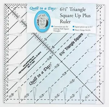 6 1/2" Triangle Square Up PLUS