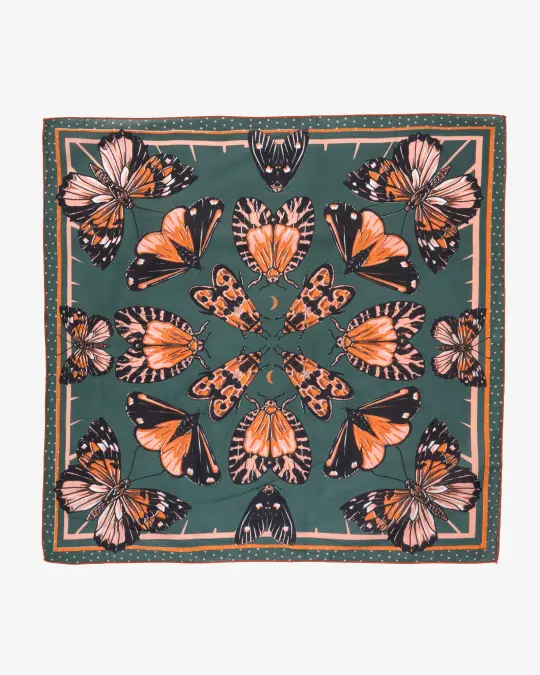 Felix Green Organic Cotton "Eclipse" Bandana - Green