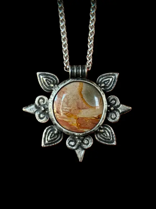 ANTHESIS | Polychrome Jasper Necklace