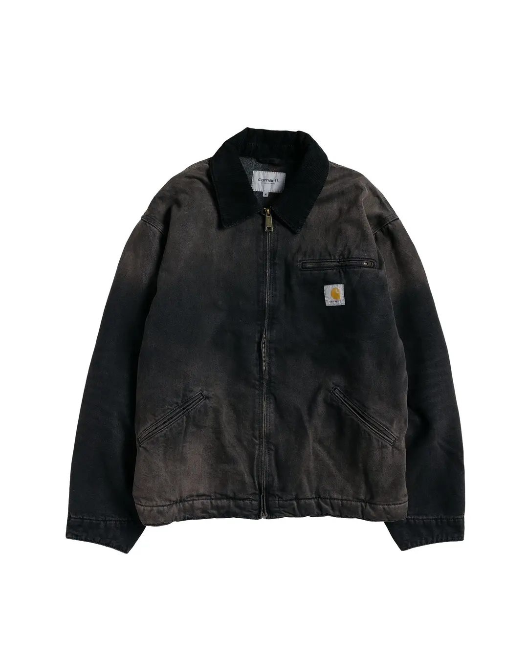 Carhartt W.I.P. OG Detroit Jacket Black/Black Tobacco Used Wash