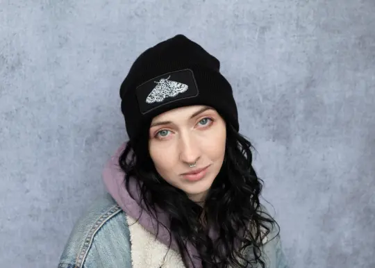Moth Beanie Hat