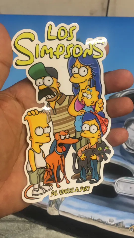 Los Simpsons stickers