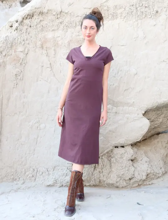 Ritual Simplicity Below Knee Dress