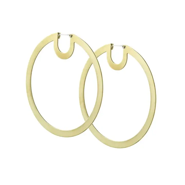 Recast Bombona hoop earrings - Large