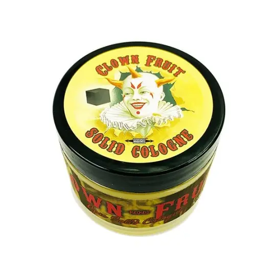 Clown Fruit Solid Cologne | Contains Prickly Pear Oil | A Unique, Absinthe Forward Fall Favorite!