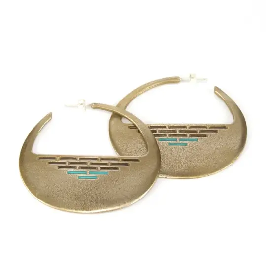 Bahusia Hoop earrings