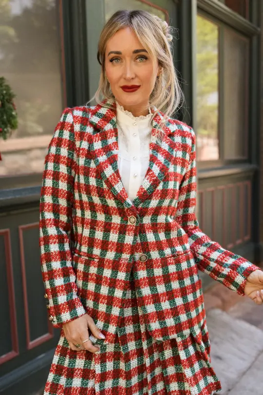 Marren Blazer in Yule Tweed