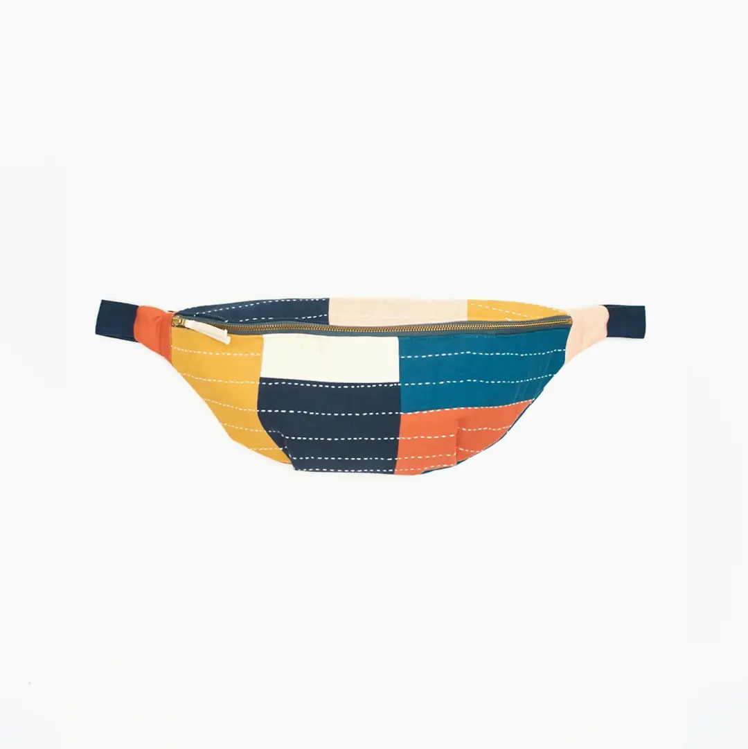 Colorblock Sling Crossbody Bag
