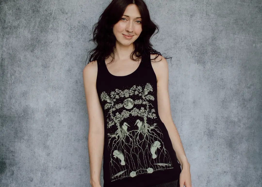 Mangrove Ecosystem Unisex Tank