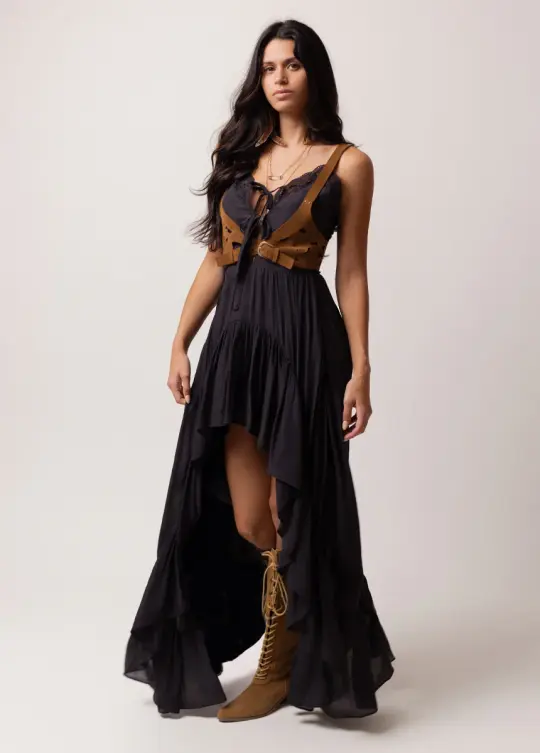 Nefeli Dress in Black