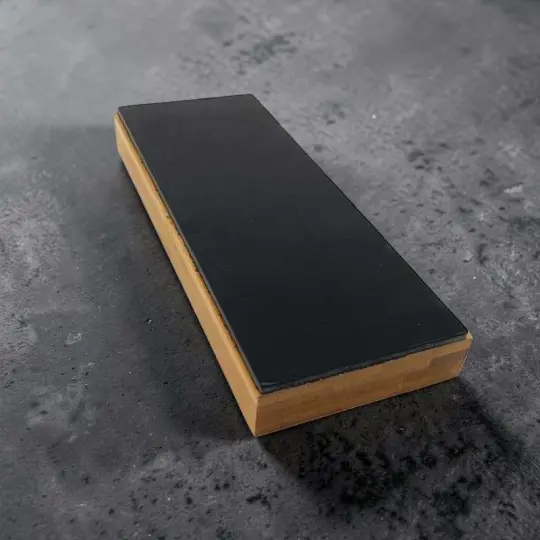 Tokushu Knife Premium Black Leather Strop