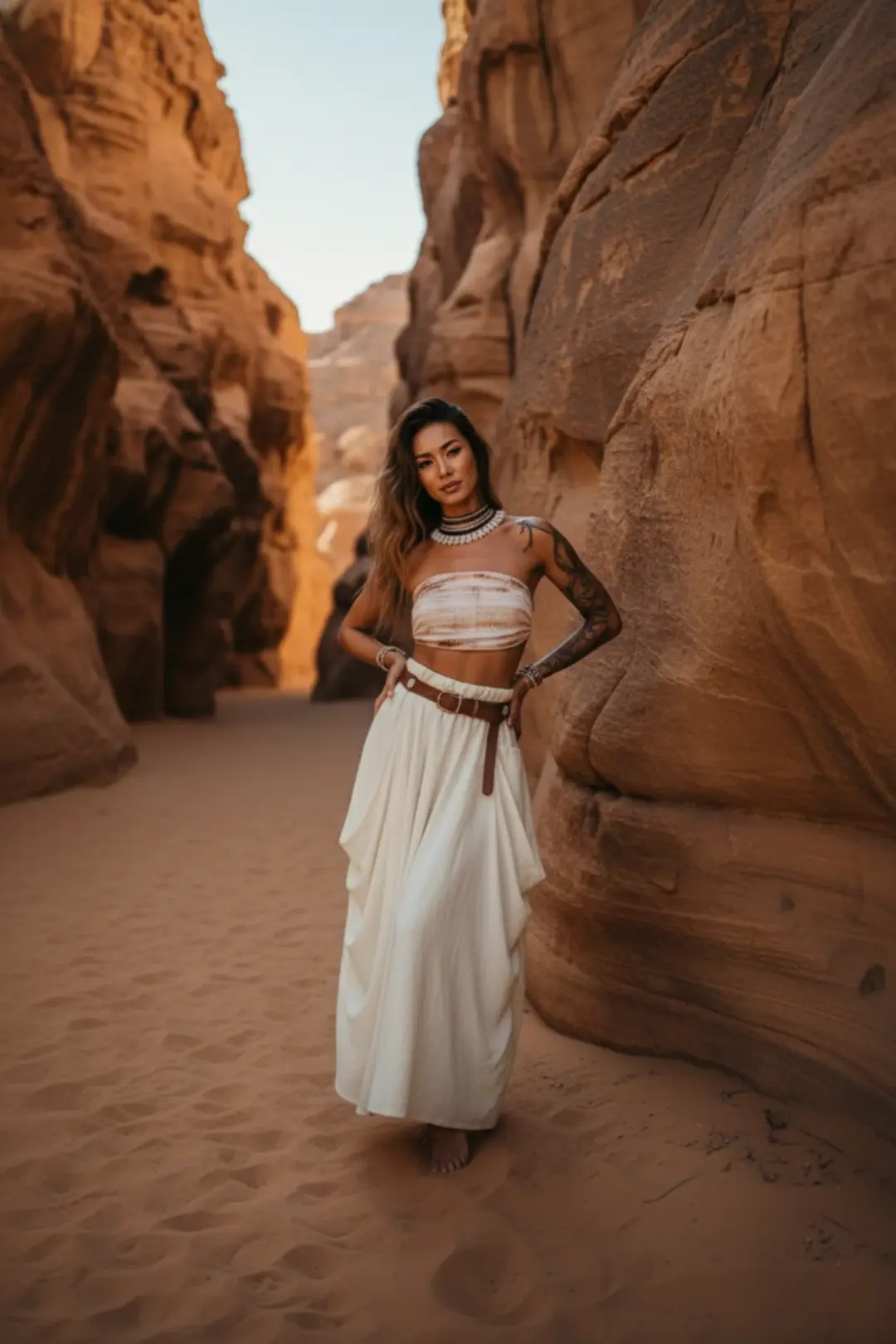 Maxi Skirt Alaina Ivory