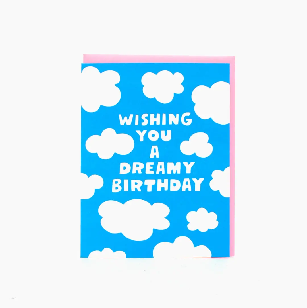 "Wishing You a Dreamy Birthday" Card