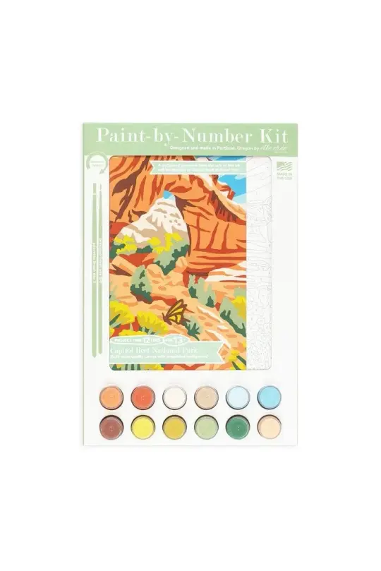 Capitol Reef National Park Paint by Number Kit