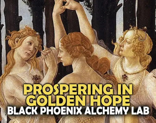 Prospering In Golden Hope Perfume Oil