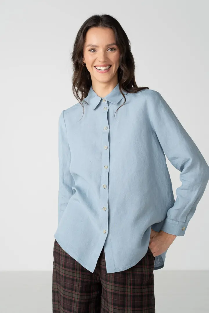 Ona – Oversized Linen Shirt