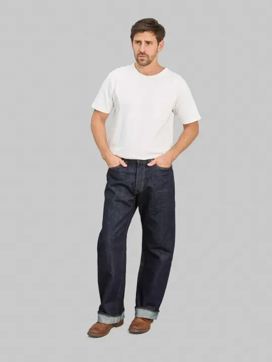 Samurai Jeans S310XX-WASHI "Washi Denim" 15oz Wide Straight Jeans