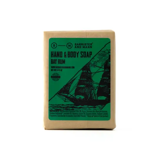 Hand & Body Soap: Bay Rum