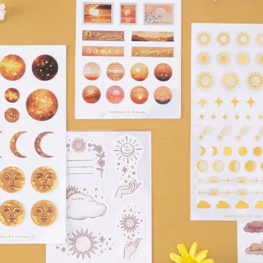 Tsuki ‘Sunlit Mystery’ Sticker Set ☾