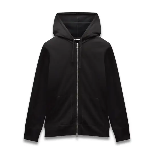 Midweight Terry Slim Zip Hoodie