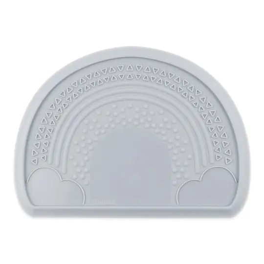 Silicone Sensory Placemat: Gray
