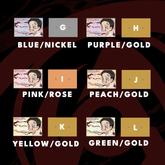 Topper Pins G-L
