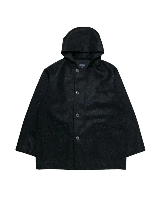 Arpenteur Kabig Wool Melton Charcoal