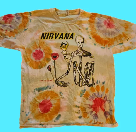 Nirvana Incesticide vintage t-shirt, Nirvana  tshirt size XL