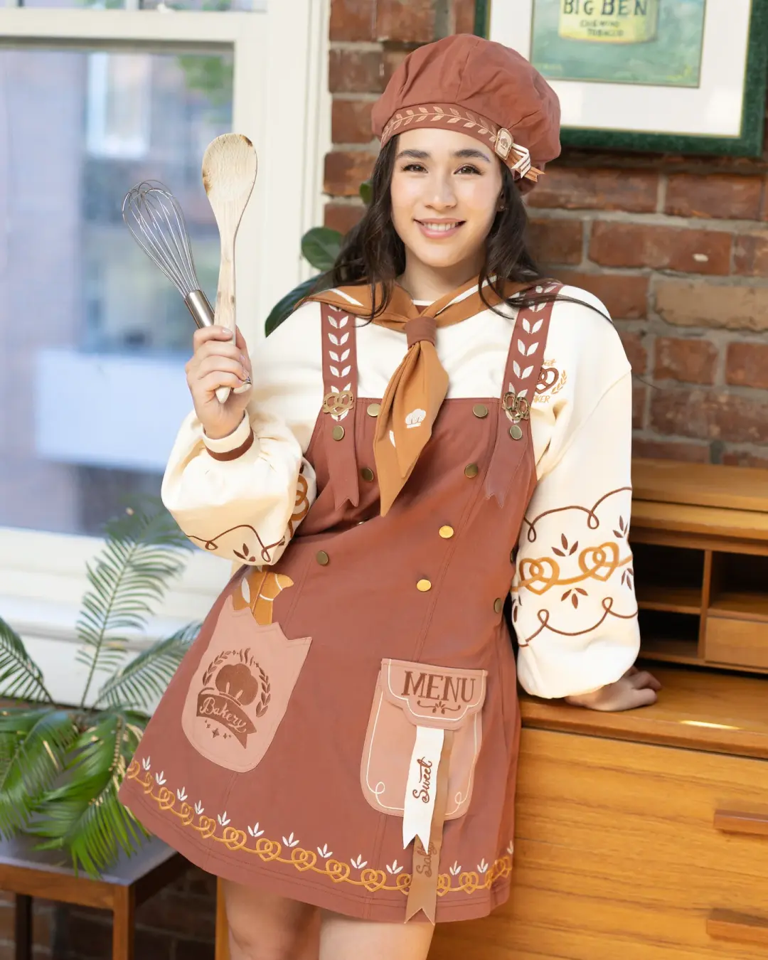 Baker's Overalls Dress (100% Cotton)